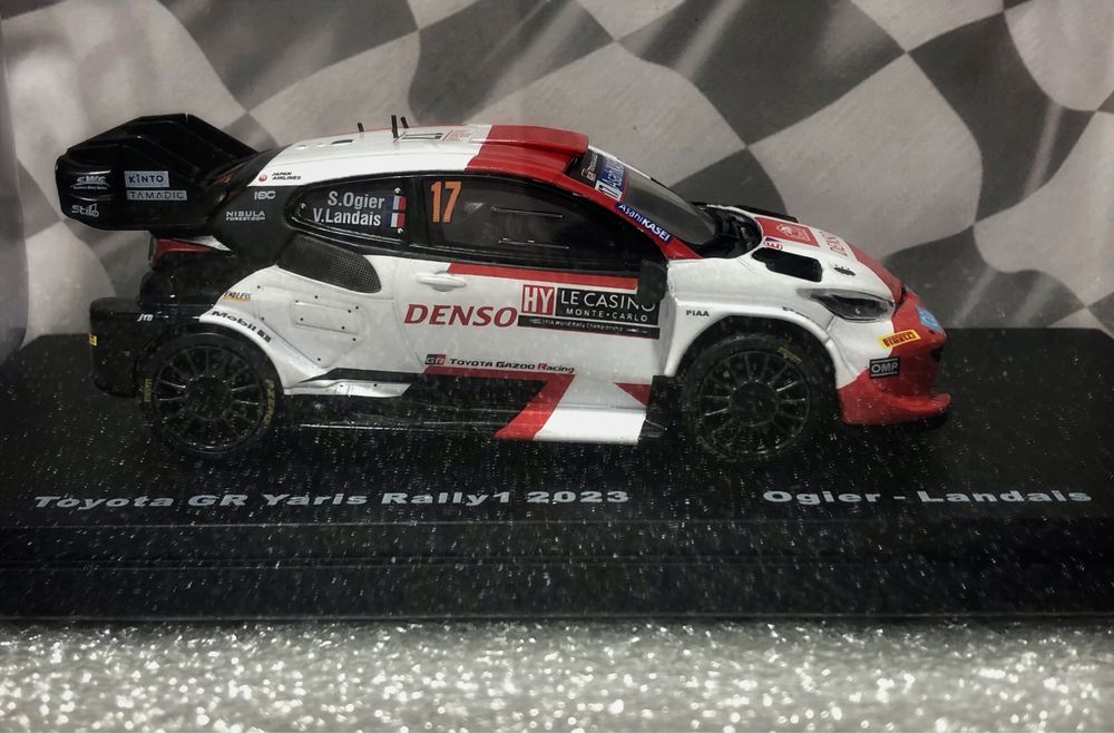 Miniaturas de carros de rali rally wrc