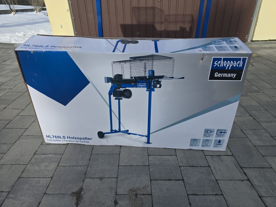 Łuparka do drewna SCHEPPACH HL760 ze stojakiem
