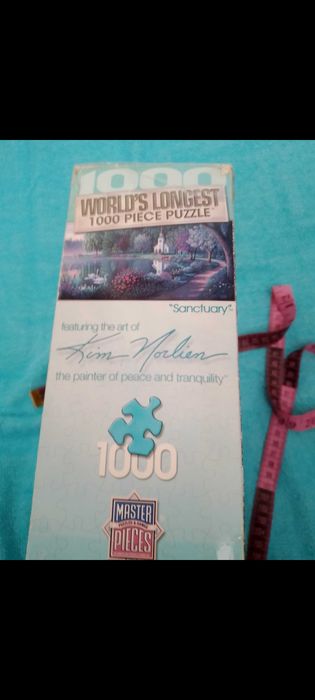 Пазли картина озера з лебідями на 1000 штук