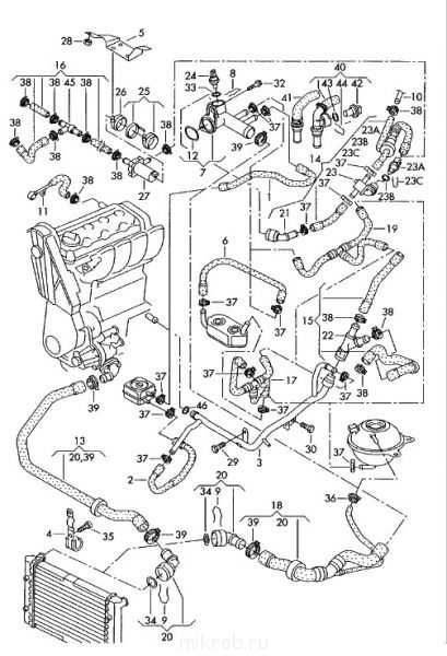 Патрубки інтеркулера водяні 2.0,2.5 TDi Крафтер Sprinter2.2 3.0