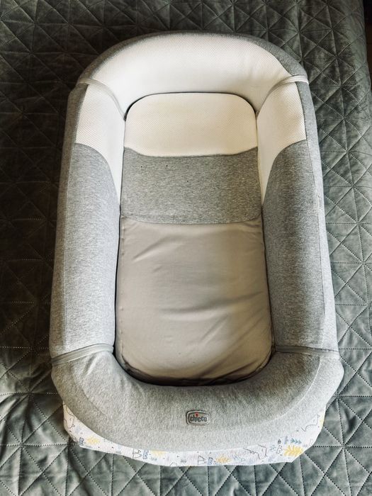 Кокон Chicco Mommy 3 в 1 + хендмейд платформа для укачування (50×80)