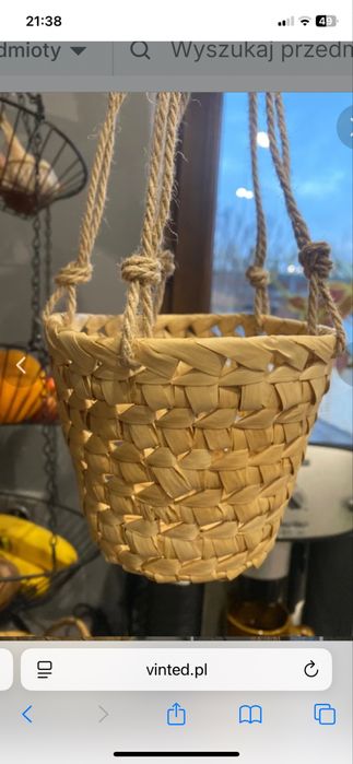 Oslonka na doniczke Boho