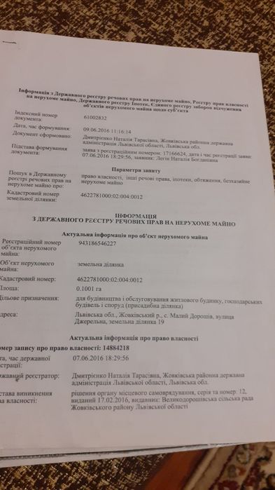 Ділянка під забудову.