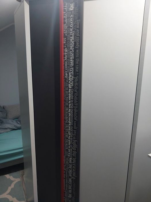 Szafa narożna biała