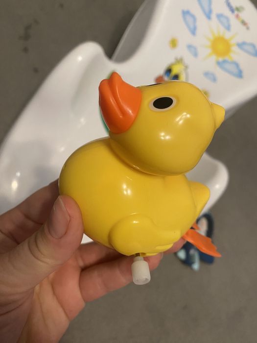 Гірка підставка для купання немовлят термометр градусник каченя