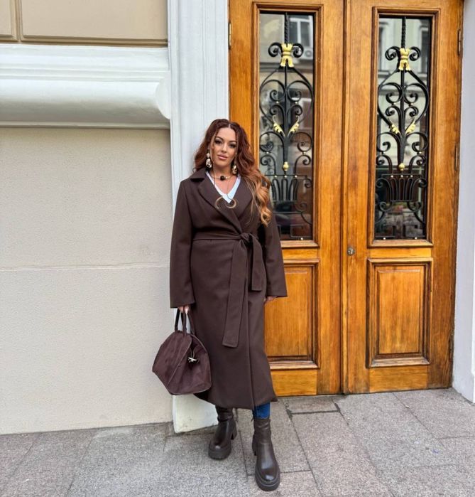 Пальто кашемірове з підкладкою 52-54