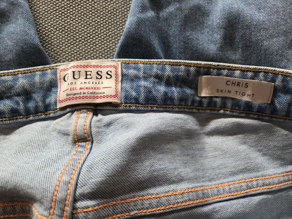 Оригінальні чоловічі джинси Guess Chris Skin Tight (Р. 32)