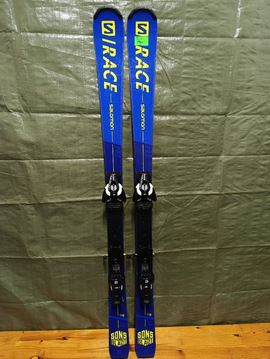 Nr 165 Narty slalomowe Salomon Race Sl Pro 138 cm + wiązania