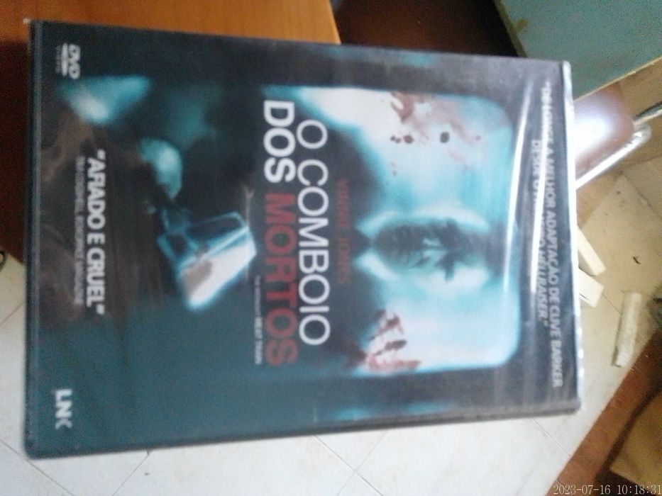 Dvd NOVO O Comboio dos Mortos SELADO Filme Vinnie Jones Terror LegPORT