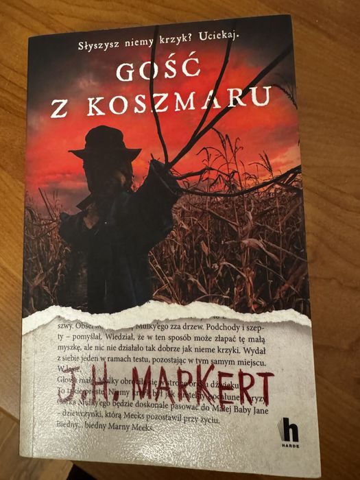 Ksiazka Gość z koszmaru