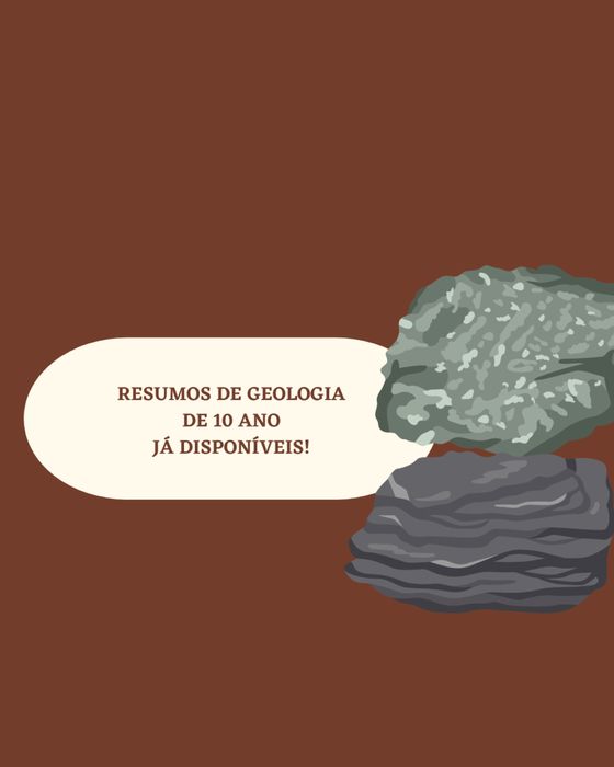 Resumos de geologia de 10 ano
