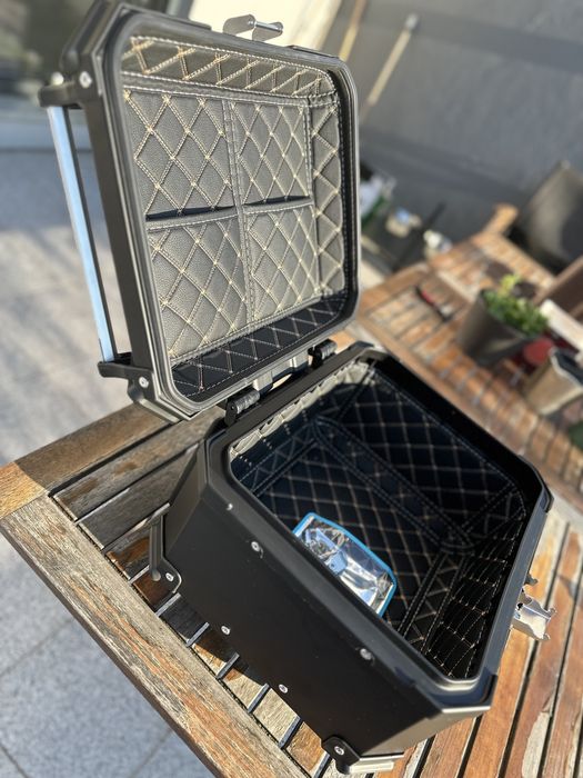 Hard case caixa de mota Motowolf 35L