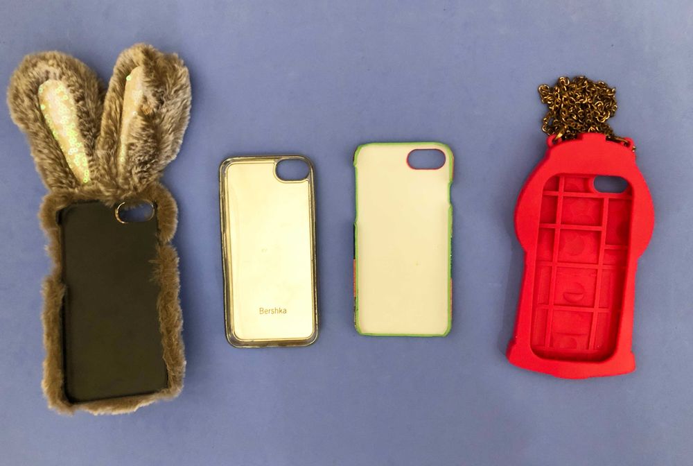 16x Capas Silicone para iPhone 6, 7 e 8 - Pack 16 Capas