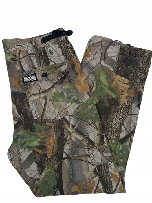 Spodnie myśliwskie WALLS RealTree Hardwoods cargo camo M