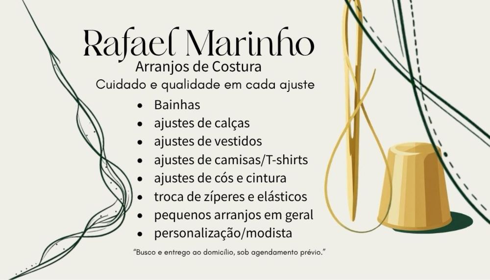 Arranjos de costura