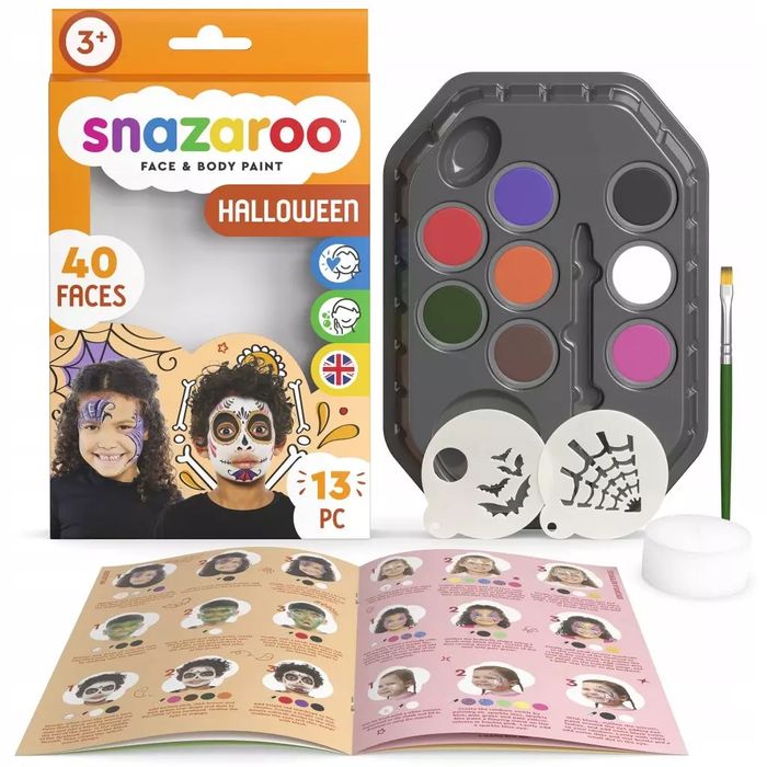 Farby do twarzy Snazaroo 8 szt.. Snazaroo