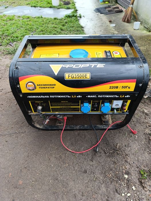 Бензиновий генератор Forte FG3500E