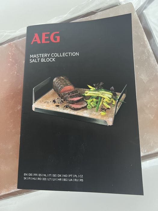 Bloco de sal AEG para cozinhar