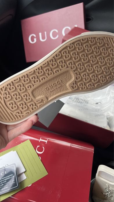 Кеды gucci черные