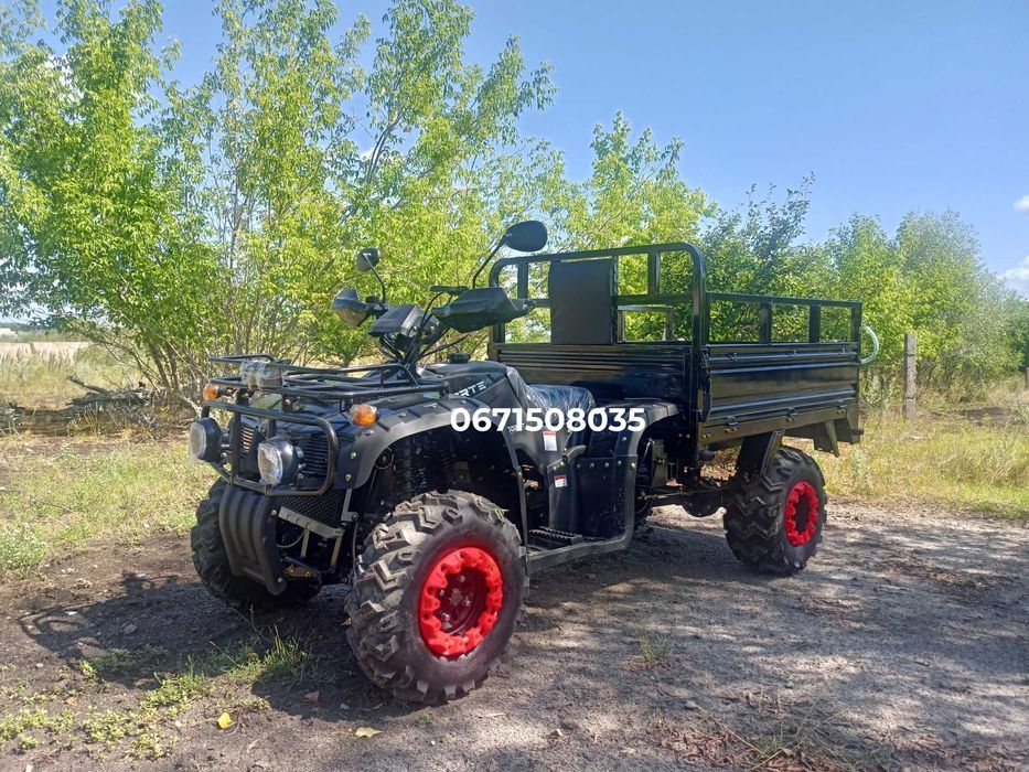 Квадроцикл вантажний Forte ATV 300 BS-T 4WD навантаження 500 кг Повний привід, Механіка, Безкоштовна доставка додому