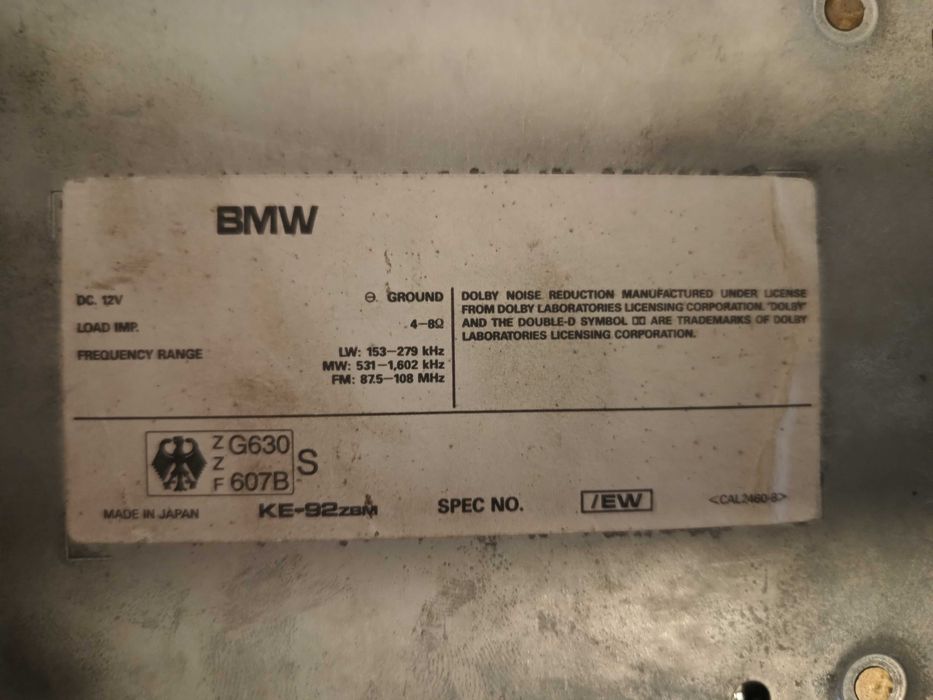 Radio samochodowe BMW BAVARIA c business RDS