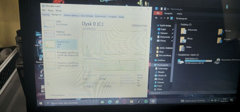 Laptop Lenovo ideapad q100