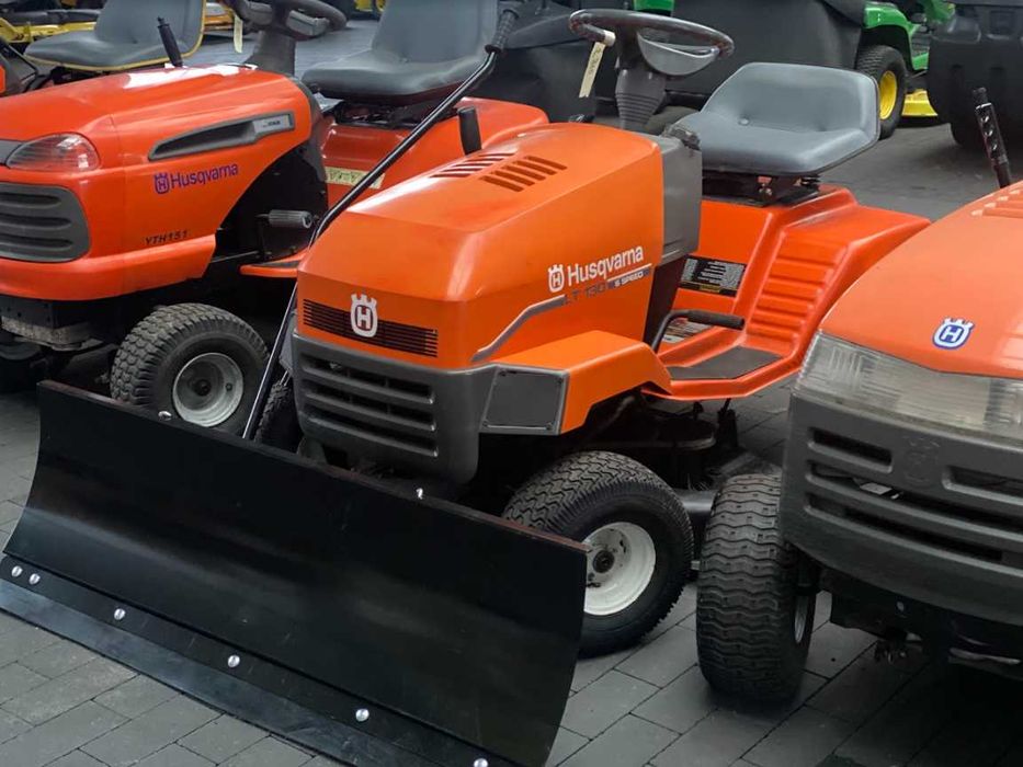 ZESTAW Traktorek Kosiarka HUSQVARNA+PŁUG LT130 / B&S 13KM / Manual 5+R
