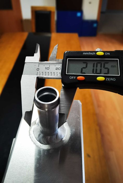 Permutador Universal de Temperatura Ar/Água, Aluminio Performance