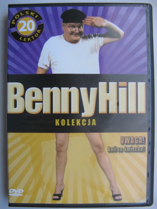 Benny Hill kolekcja - komplet 20 płyt DVD (60 odcinków serialu)/Nowe!