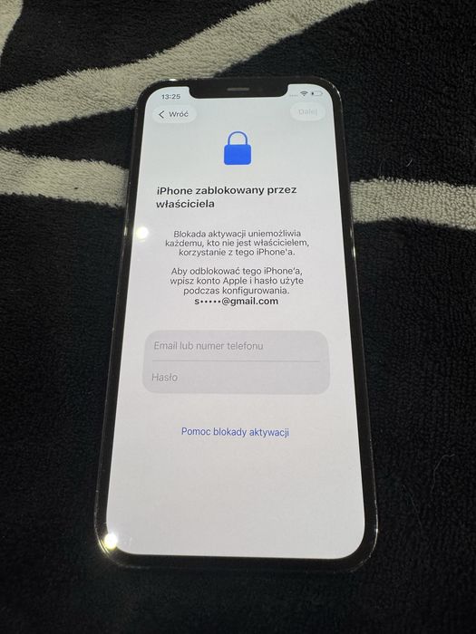 Iphone 12 Pro niebieski