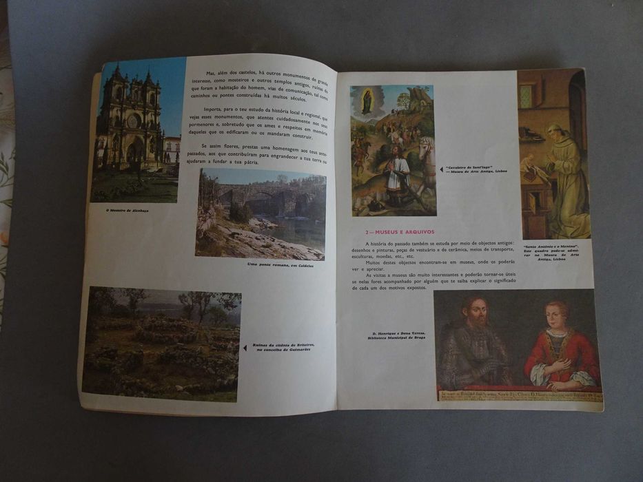 Livro Pedro de Carvalho História de Portugal para a 4ª classe 1968