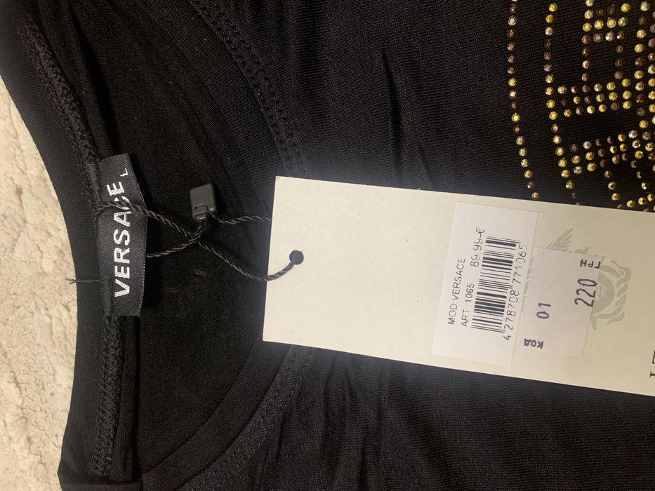 Жіночий реглан новий лонгслів versace М L