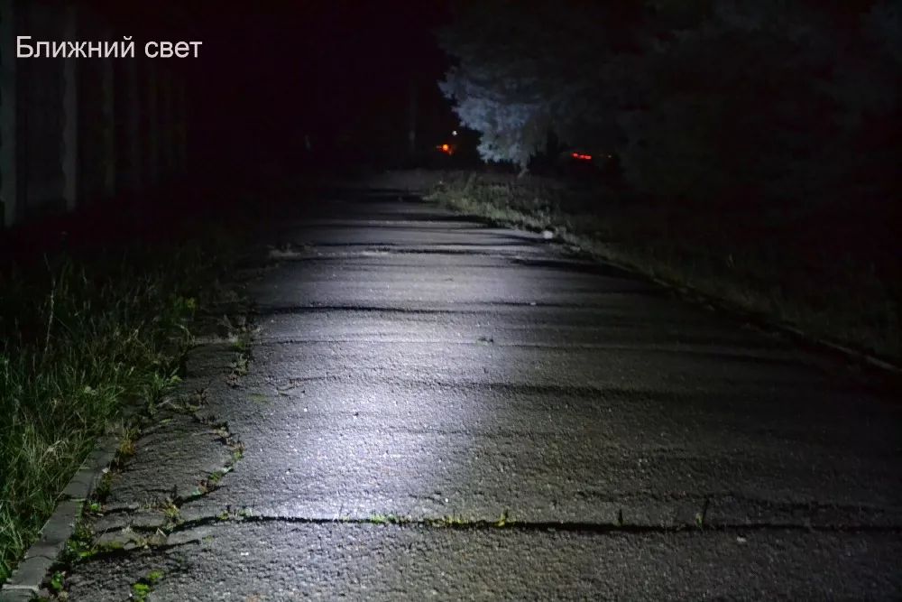 Светодиодная дополнительная LED фара с габаритным светом "Глаз Ангела"