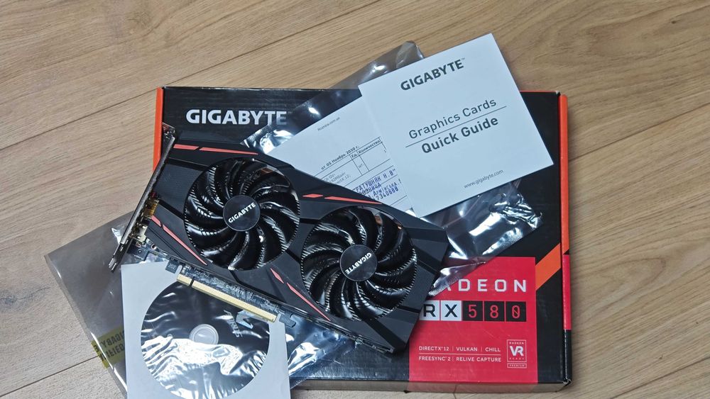 GIGABYTE AMD Radeon™ RX 580 GAMING 8GB (rev. 2.0)