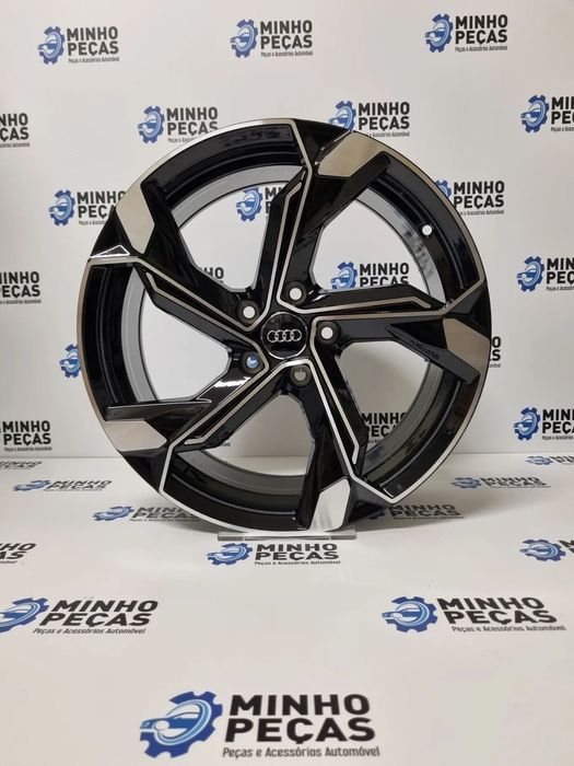 Jantes Audi SQ8 2024 em 18 Preto Polido (5x112)