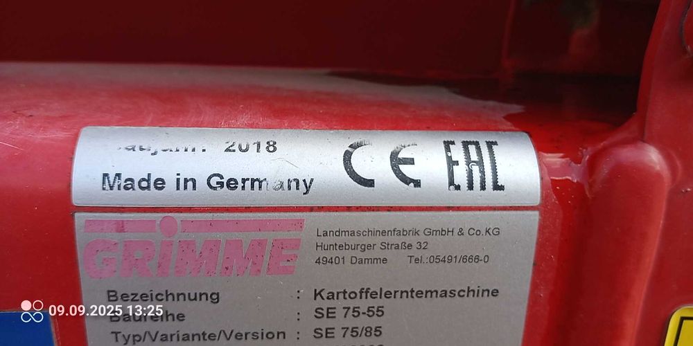 Grimme SE 75-55 2018