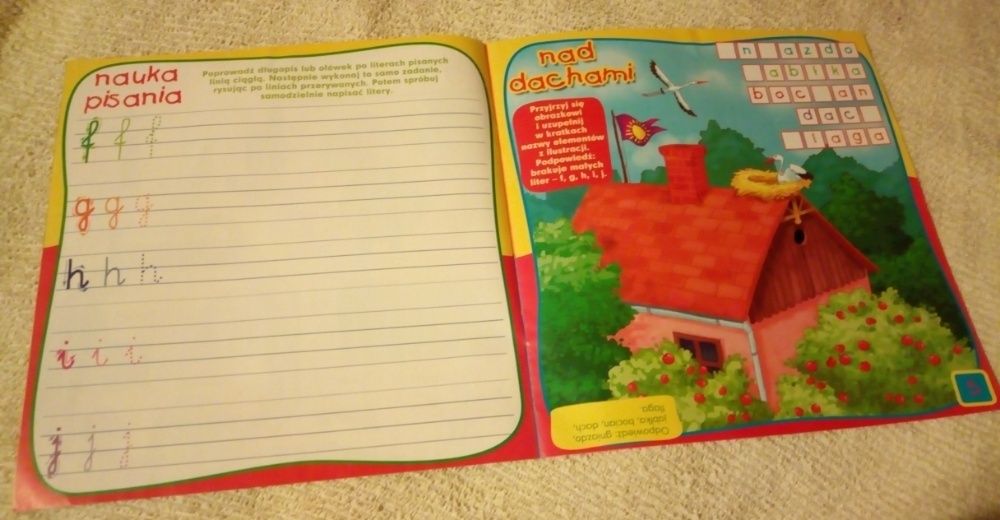 Małe abecadło- ciekawa gazetka dla dzieci 4-6 lat