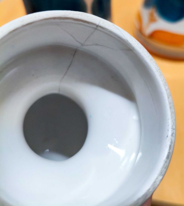 Fruteira e 2 potes da Olaria de Alcobaça OAL