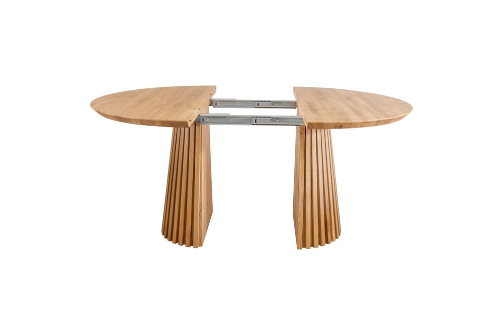 Stół okrągły rozkładany Fi 120+50 drewniany,lity,podstawa,lamele