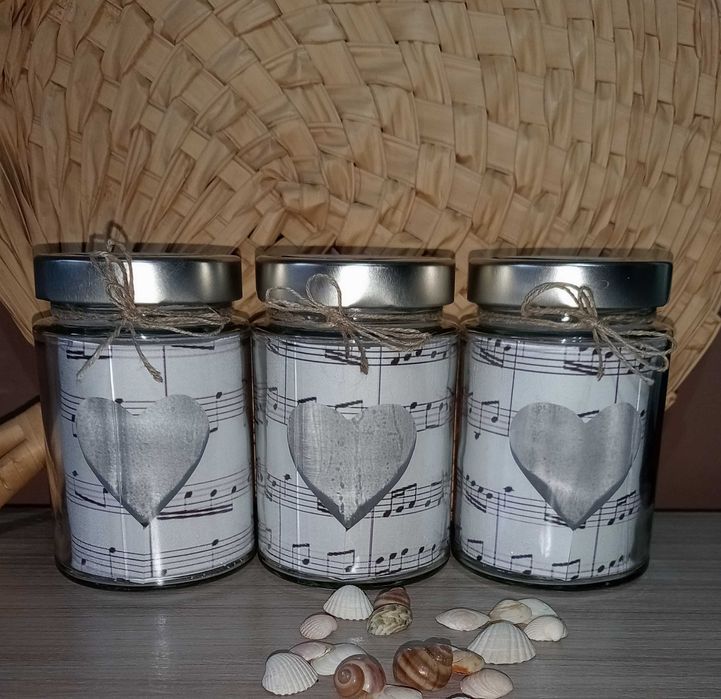 Zestaw słoiczków do tworzenia Decoupage