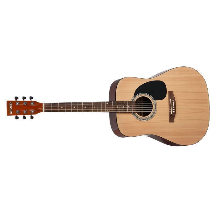 VEVOR gitara akustyczna dreadnought 41 in zestaw dla początkujących