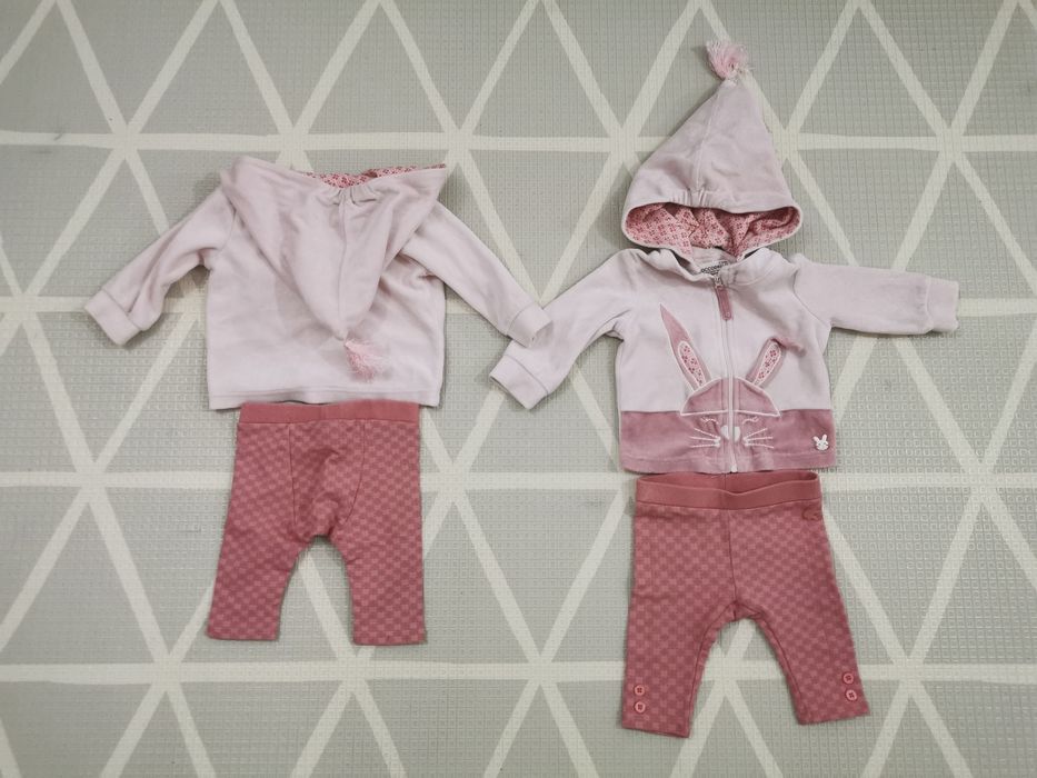 Bluza plus spodenki cocodrillo 62 królik