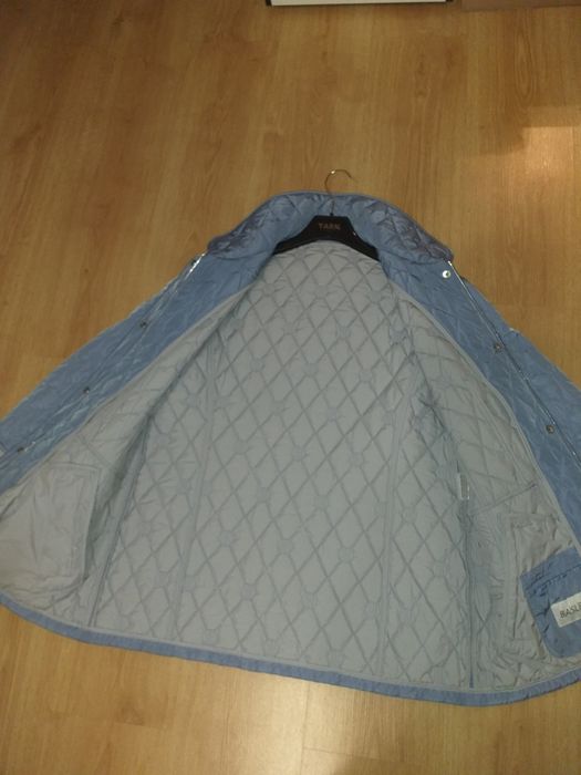 Kurtka Basler r40 pikowana błękitna liliowa