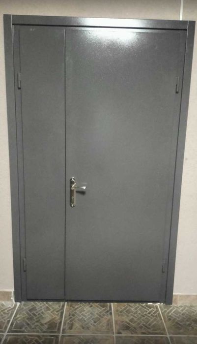 Двері двосторонні утеплені мінватою. Замір. Доставка