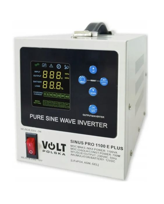 Перетворювач напруги VOLT SINUSPRO-1100E PLUS 12V . В наявності. Можливий опт.
