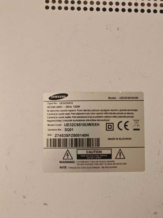 TV Samsung UE32C6510