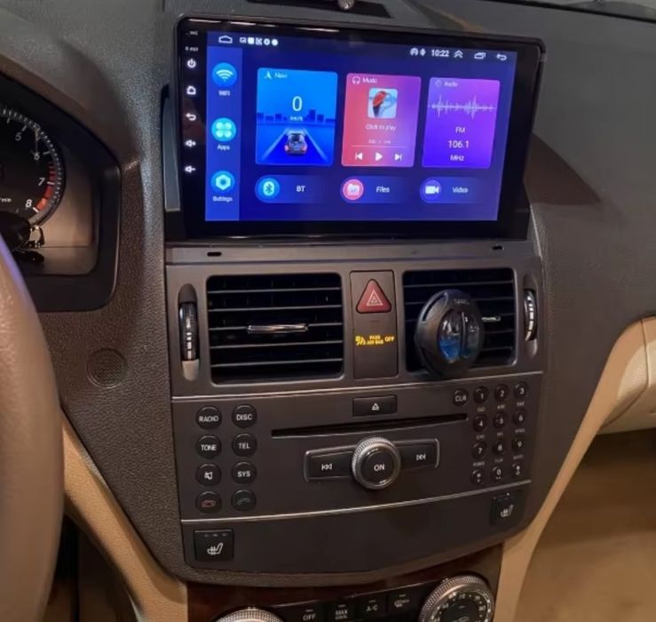 Radio Android Nawigacja Mercedes C Klasa W204 S204