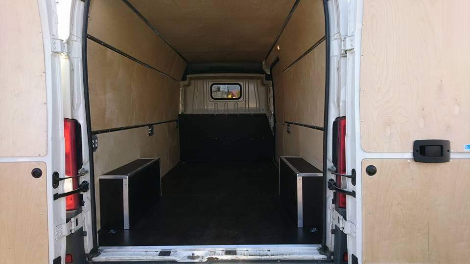 Fiat Ducato L4H2 zabezpieczenie paki