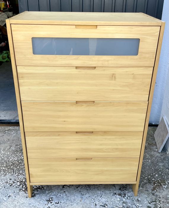 Cómoda / camiseiro de 5 gavetas IKEA - Brimnes