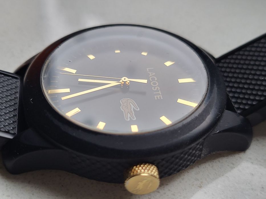 Zegarek Lacoste czarny